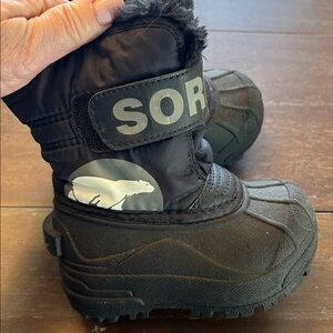 Sorel Snow Commander Black Ski Boots